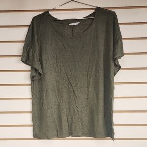 Flutter Sleeve Top Lg